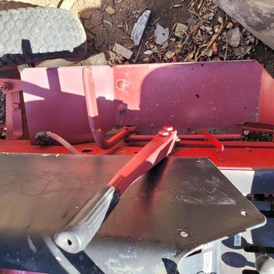 Gravely tractor complete with snowplow