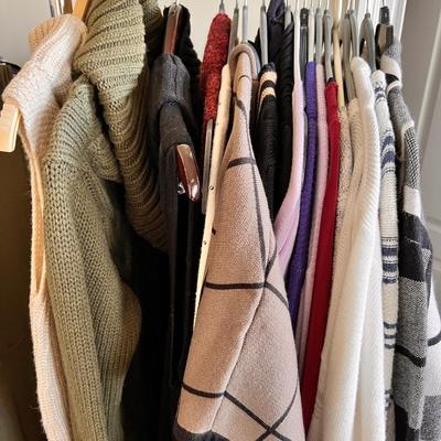Big Lot Womenâ€™s Sweaters, Knit Dresses Sz. S-M