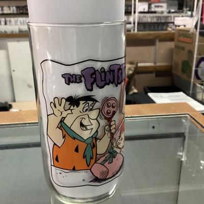 The Flintstones glass, 1991
