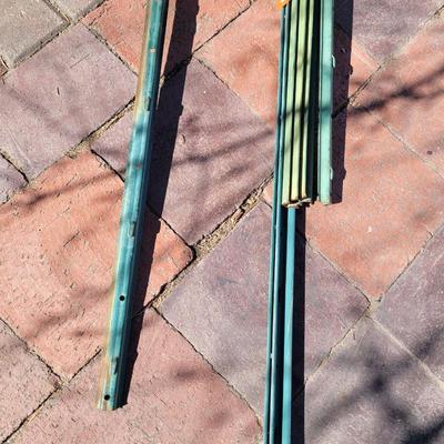 7 small garden stakes