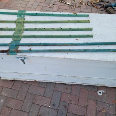7 small garden stakes