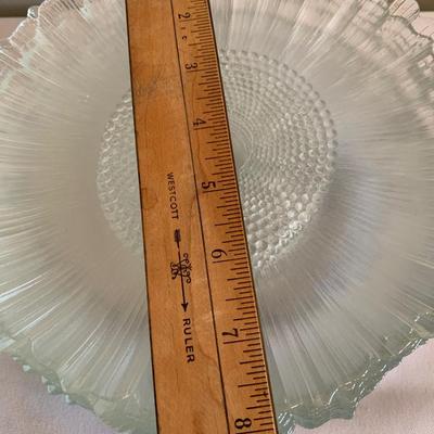 14 Sunflower glass plates 8" diameters