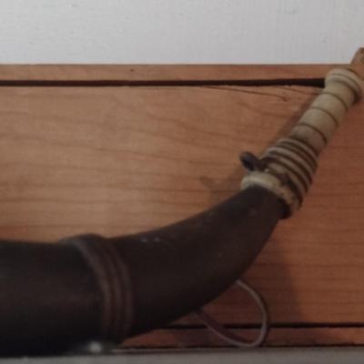 Pair of Vintage Powder Horns