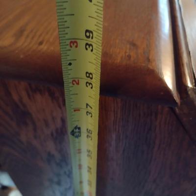 Vintage Oak Secretary Writing Desk