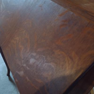 Vintage Oak Secretary Writing Desk