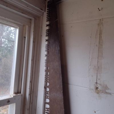 Vintage Two Person Crosscut Saw
