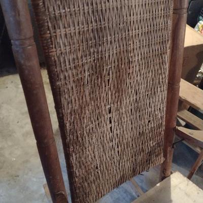 Antique Victorian Acorn Porch Rocker