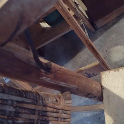 Antique Victorian Acorn Porch Rocker