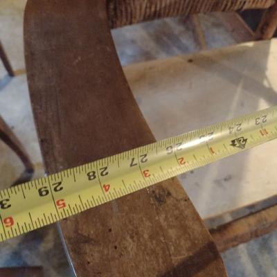 Antique Victorian Acorn Porch Rocker