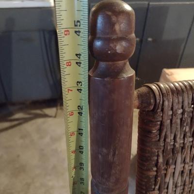 Antique Victorian Acorn Porch Rocker