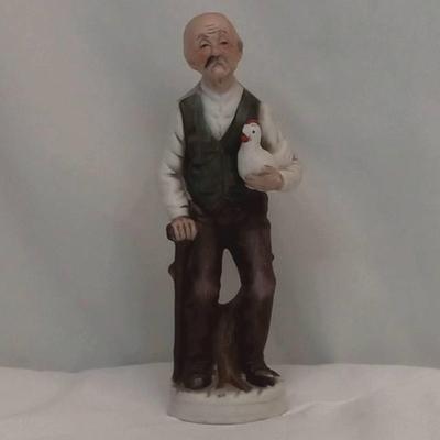 Lot of 3 Porcelain Old Men Figurines