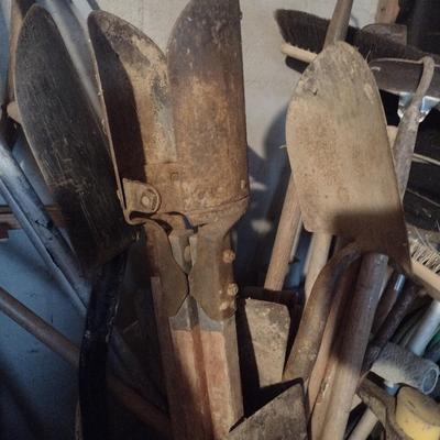 Collection of Hand and Garden Tools