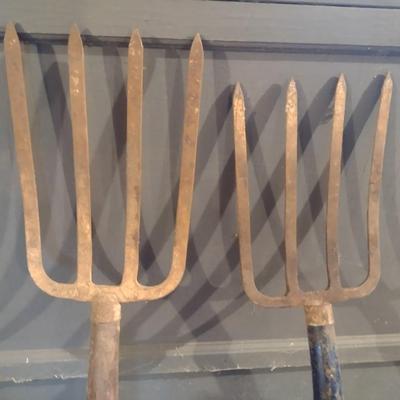 Pair of Potato Pitchforks