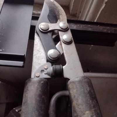 Set of Three Heavy Duty Lopers, Pruners, and Sheers