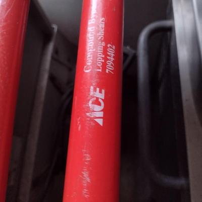 Set of Three Heavy Duty Lopers, Pruners, and Sheers