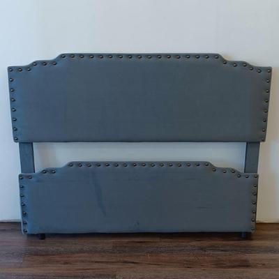 Pre-Owned Full Size Upholstered Headboard & Footboard