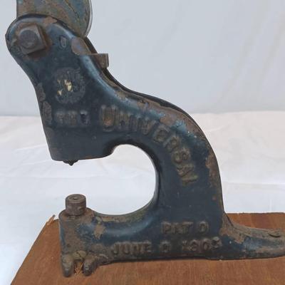 Vintage F.H. Smith Mfg. Co. Riveting Tool