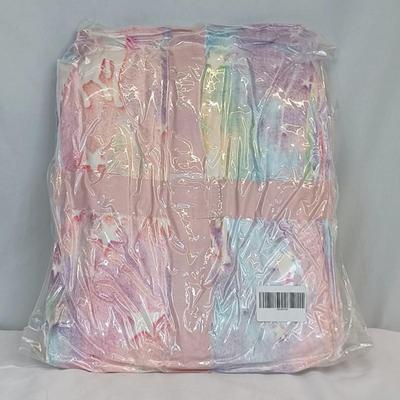 Brand New Glow in the Dark Fleece Unicorn Blanket