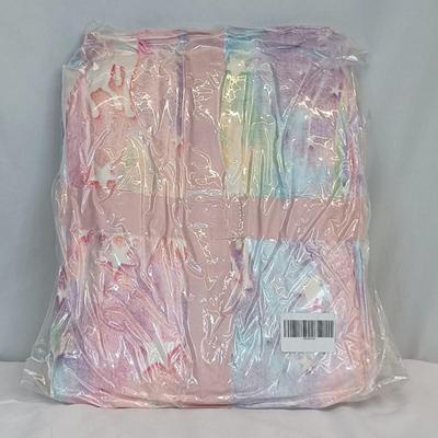 Brand New Glow in the Dark Fleece Unicorn Blanket