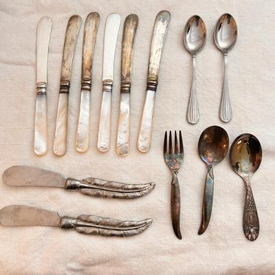 13 Piece Vintage Decorative Cutlery