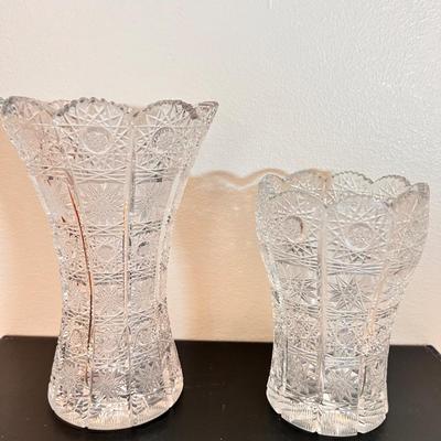 Beautiful Bohemia Glass Cut Crystal Lot