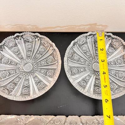 Beautiful Bohemia Glass Cut Crystal Lot