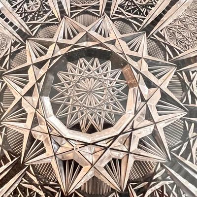 Beautiful Bohemia Glass Cut Crystal Lot