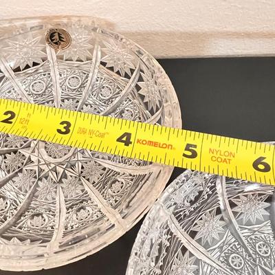 Beautiful Bohemia Glass Cut Crystal Lot