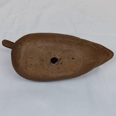Lot of 2 Hand Crafted Wooden Duck Decoys