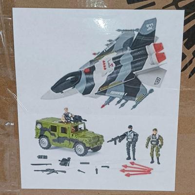 Brand New True Heroes Military Action Figure Play Set