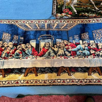 Vintage Wall Hanging Pair Made in Italy