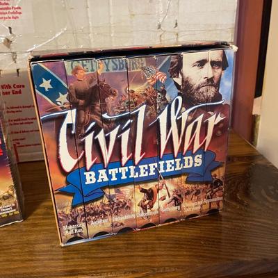 Civil War VHS Tapes w RCA Video Player