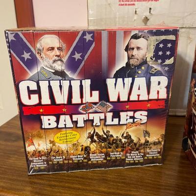 Civil War VHS Tapes w RCA Video Player