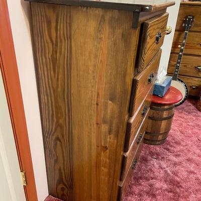4 Drawer Wood Dresser