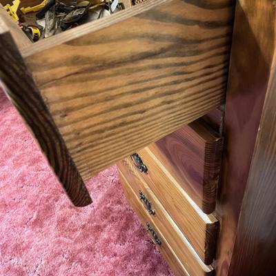4 Drawer Wood Dresser