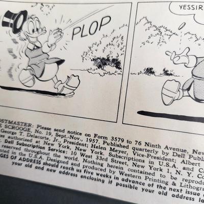 1956/1957 Walt Disney Uncle Scrooge Comics