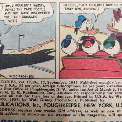 Two Walt Disney Comics & Stories 1957/1958