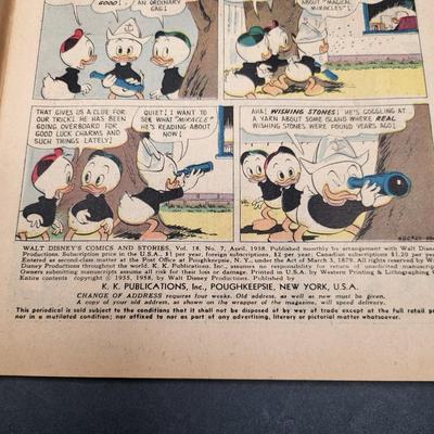 Two Walt Disney Comics & Stories 1957/1958