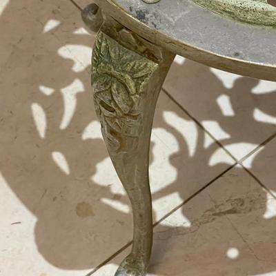 Vintage Wrought Iron Vanity Stool