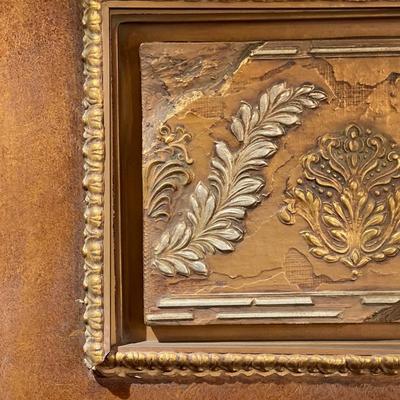 Vintage Metal Art Piece