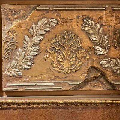 Vintage Metal Art Piece