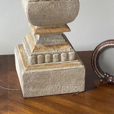 Beautiful Stone Base Lamp