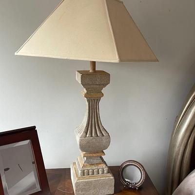 Beautiful Stone Base Lamp