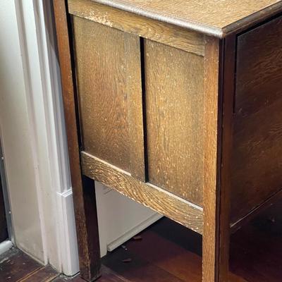 Antique Dresser with Adjustable Mirror