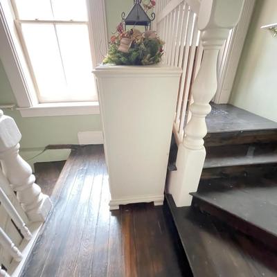 Vintage Wood Armoire.