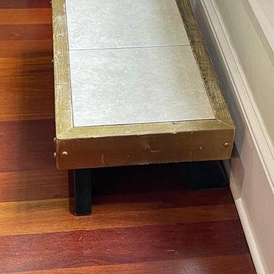 Vintage Stone and Wood Step or Accent Piece