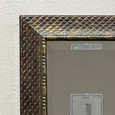 Vintage Metal Framed Mirror