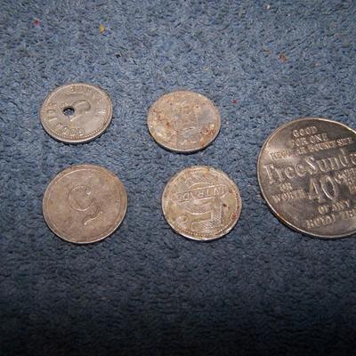 LOT 50 GREAT VINTAGE TRADE TOKENS
