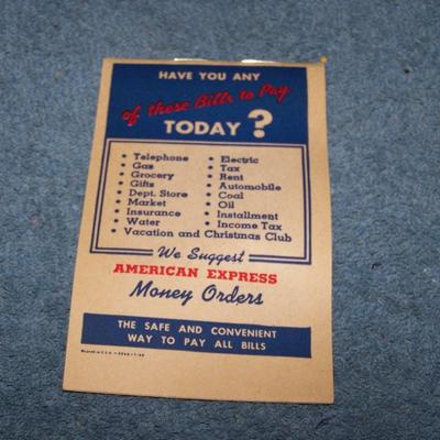 LOT 60 MORE GREAT VINTAGE ADVERTISING ENNES DAIRY AMERICAN EXPRESS