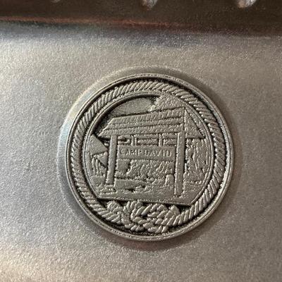 Wilton Pewter Camp David Presidential Retreat Memorabilia